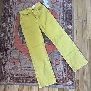 Yellow Urban Outfitters Cowboy Jeans